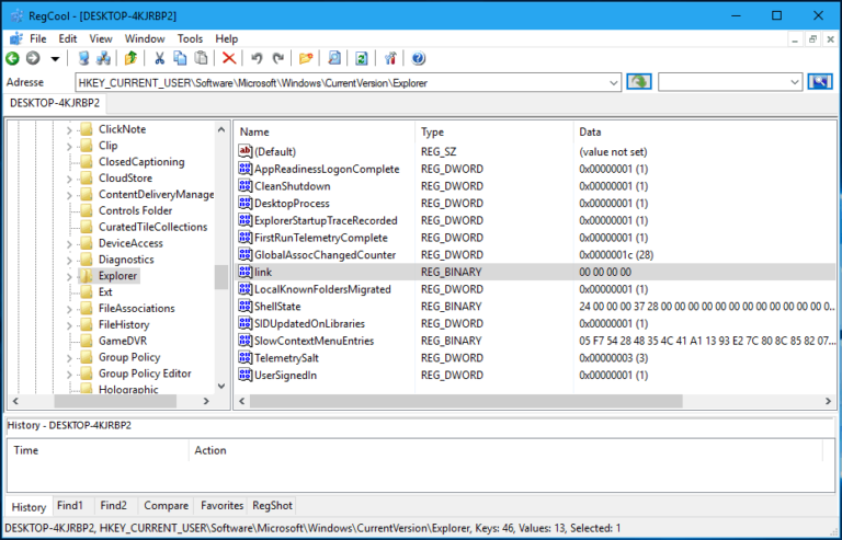 RegCool 1.342 instal the new for windows