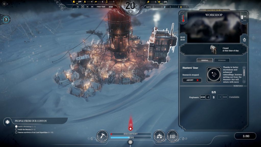 Frostpunk как отправить спасательную экспедицию в нью манчестер