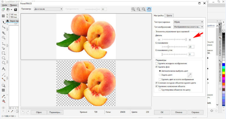 Как узнать изображение растровое или векторное в coreldraw